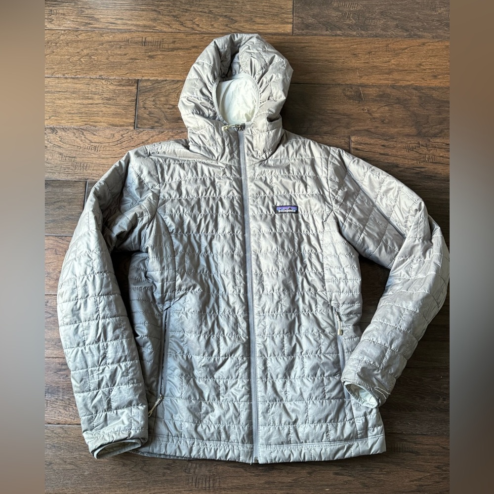 Patagonia Gray Puffer Jacket